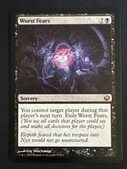 1x Worst Fears (87) Journey Into Nyx LP MTG Magic the Gathering x1 MKE - Image 1