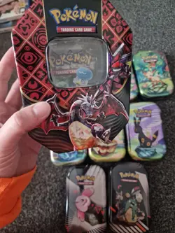 OPENED Pokemon TCG Mini Tin Joblot NO MAJOR HITS - Image 2