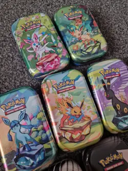 OPENED Pokemon TCG Mini Tin Joblot NO MAJOR HITS - Image 4