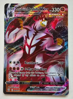 Pokemon Urshifu VMAX Lot–Single Strike & Rapid Strike–Battle Styles Ultra Rare - Image 2