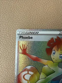 Phoebe (Secret) Holo Rainbow Swsh05: Battle Styles 175/163 Card - Image 2