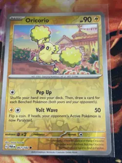 Oricorio 067/182 Reverse Holo | SV: Paradox Rift | Pokemon Card - Image 1