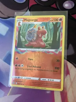 Magcargo - 022/196 - Reverse Holo Rare - Lost Origin - NM - Pokemon Card - Image 1