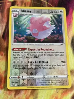 Blissey - 203/264 - Reverse Holo - Fusion Strike - Pokemon Card - Image 1