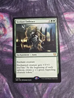 Verdant Embrace Commander: Wilds of Eldraine Regular - Image 1