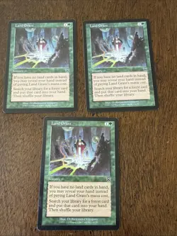 Land Grant Mercadian Masques Regular Green Magic The Gathering MTG M/HP - Image 1