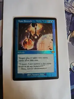 MTG - 1x Time Stretch - Retro Foil Dominaria Remastered NM - Image 1