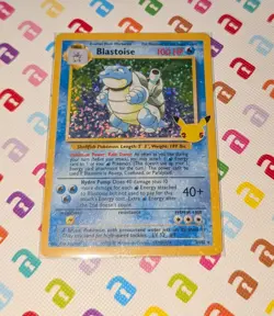 Pokemon: Blastoise 25th Anniversary (2/102 Celebrations Classic Collection) - Image 1