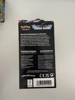Pokemon TCG Chaos Rising Half Booster Box Unsealed Top Lid ripped - 18 Packs - Image 4