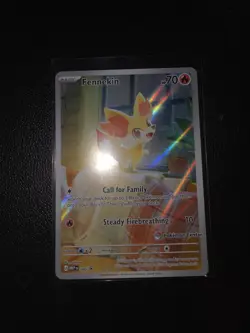 Fennekin 080 Pokemon Center Stamped Promo | Chaos Rising Pokemon - Image 3