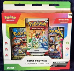 Pokemon First Partner Illustration Collection Series 1 Promo Box - FAST SHIP - Image 1