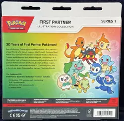 Pokemon First Partner Illustration Collection Series 1 Promo Box - FAST SHIP - Image 2
