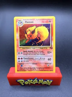 Flareon Holo Rare 3/64 1999 Pokemon Jungle English WOTC NM - Image 1