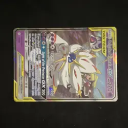 Pokemon Solgaleo & Lunala GX SM-Cosmic Eclipse Ultra Rare 75/236 Holo HP 270 En… - Image 2