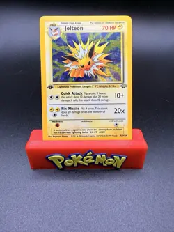 Jolteon 4/64 - Holo Rare - 1st Edition Jungle Set - 1999 Pokemon WotC - LP-M - Image 1