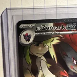 Pokemon Sv09: Journey Together N's Zoroark ex 185/159 SIR Full Art HOLO - Image 2