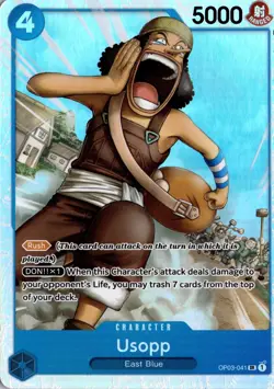 Usopp SR Pillars of Strength OP03-041 One Piece TCG - Image 1