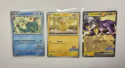 Pokemon Illustration Contest 2024 Promo Feraligatr - Pikachu - Toxtricity EX - Image 1
