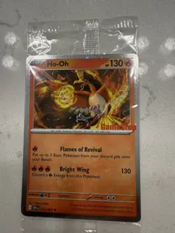 Ho-Oh 010/086 GameStop Promo Pokemon Card Cosmic Holo Factory Sealed - Image 1