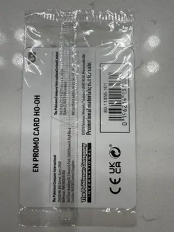 Ho-Oh 010/086 GameStop Promo Pokemon Card Cosmic Holo Factory Sealed - Image 2