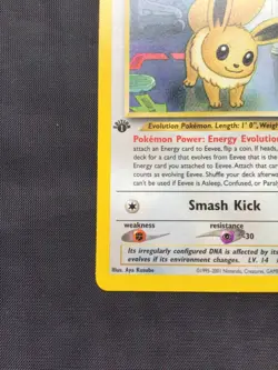 Pokemon Cards: 1st Edition Neo Discovery Uncommon: Eevee 38/75 - Image 5