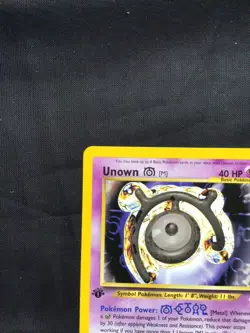Pokemon Cards: 1st Edition Neo Discovery Uncommon: Unown M 49/75 - Image 2