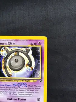 Pokemon Cards: 1st Edition Neo Discovery Uncommon: Unown M 49/75 - Image 3