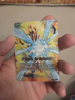SS Gogeta the Unstoppable P-091 Promo Foil Dragon Ball Super Card Game | LP - Image 1