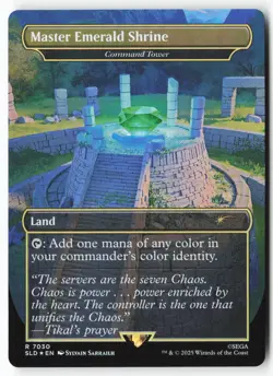 Master Emerald Shrine - Command Tower (7030) (Rainbow Foil) LP Secret Lair Drop - Image 1