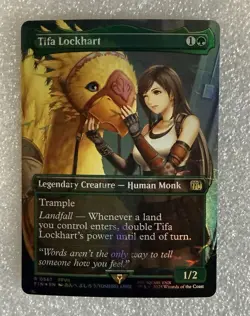 Tifa Lockhart (Borderless) (Chocobo Track Foil) Final Fantasy Foil - Image 1