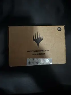 Magic The Gathering MTG Secret Lair Goblin Storm Commander Deck - In Hand Sealed - Image 1