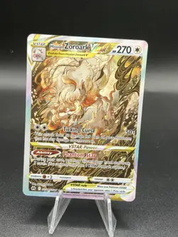 2023 POKEMON SWORD & SHIELD CROWN ZENITH FULL ART/HISUIAN ZOROARK VSTAR NM ZT1 - Image 1