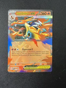 Pokemon Tcg Mega Charizard Y Ex promo 30 NM - Image 1
