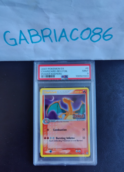 Pokemon Charizard EX Power Keepers Reverse Holo Rare #6 PSA 9 Mint - Image 1
