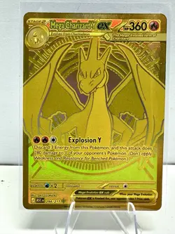 Mega Charizard Y ex - Ascended Heroes - 294/217 - Mega Hyper Rare - Pokemon - NM - Image 1