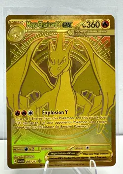 Mega Charizard Y ex - Ascended Heroes - 294/217 - Mega Hyper Rare - Pokemon - NM - Image 2