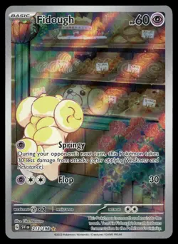 Fidough 213/198 Illustration Rare Scarlet & Violet Pokemon NM/M - Image 1