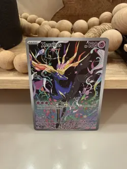 2026 Pokemon Chaos Rising Xerneas 091 IR Illustration Rare English - Image 1