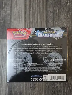 Pokemon TCG Chaos Rising Pokemon Center ETB & Booster Box Bundle *TORN PLASTIC* - Image 3