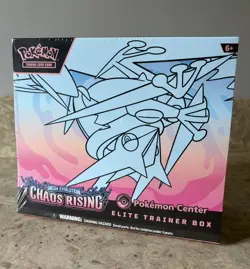 Pokemon Chaos Rising Pokemon Center ETB Elite Trainer Box New & Sealed - Image 1