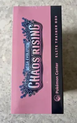 Pokemon Chaos Rising Pokemon Center ETB Elite Trainer Box New & Sealed - Image 3