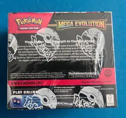 Pokemon TCG Mega Evolution Enhanced Booster Box (with extra promo) factory seal - Image 2