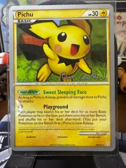 Pokemon TCG PICHU Ross Cawthon 2011 World Championships Decks! - Image 1