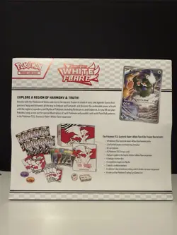 Pokemon White Flare Elite Trainer Box Sealed - Image 2