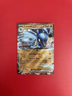 Pokemon Lucario Ex 051/131 - Prismatic Premium Collection Promo (Stamped) - Image 2