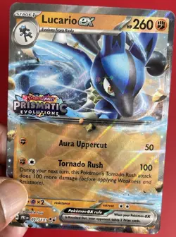 Pokemon Lucario Ex 051/131 - Prismatic Premium Collection Promo (Stamped) - Image 4
