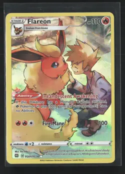 Pokemon SWSH09: Brilliant Stars Trainer Gallery #TG01/TG30 Flareon - Image 1