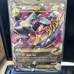 Pokemon 2015 Roaring Skies M Latios EX #59/108 - Image 1