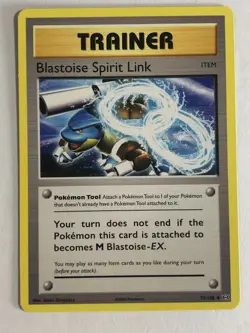 Pokemon TCG XY Evolutions Blastoise Spirit Link 73/108 Near Mint - Image 1