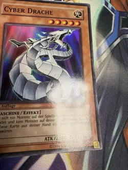 Yugioh! 2x Cyber Drache Super Rare - CRV-DE015 1. Auflage - Deutsch - Image 5